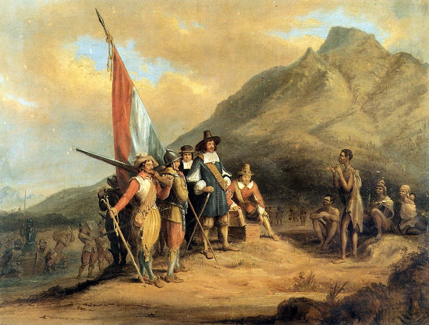 Jan van Riebeeck se aankoms aan die Kaap